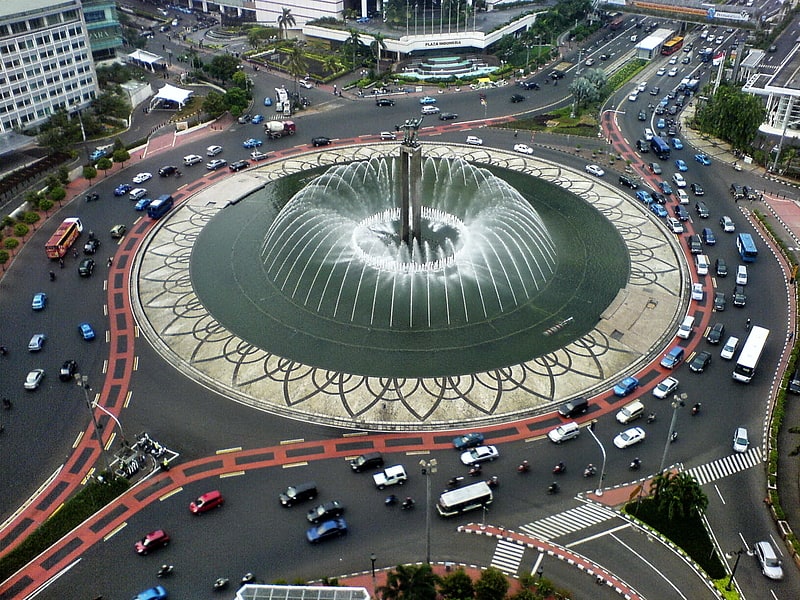 Monument in Central Jakarta, Indonesia
