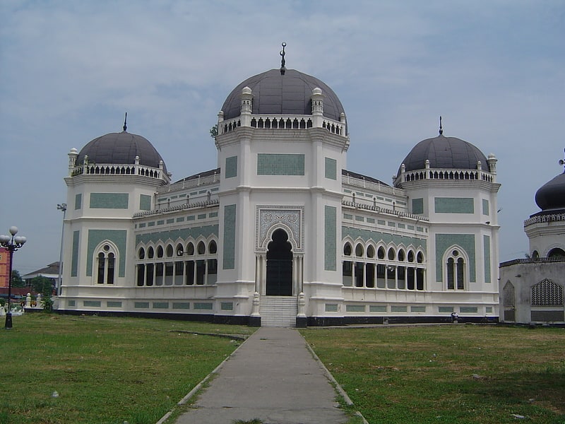 Mosque in Medan, Indonesia