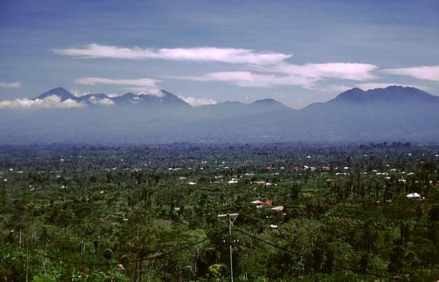 Caldera in Indonesia