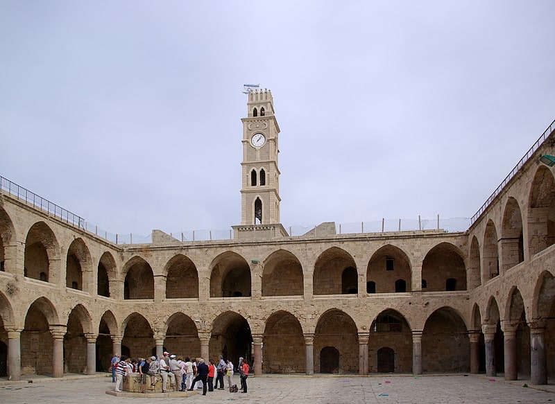 Historical landmark in Acre, Israel