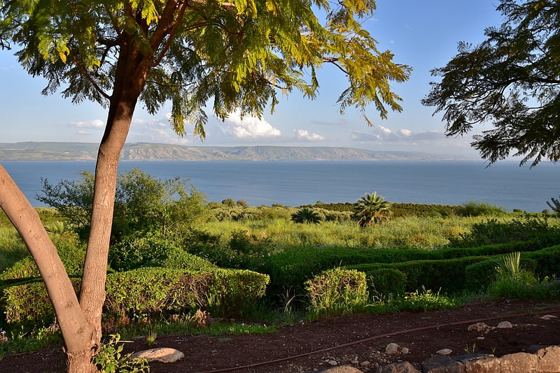Jezioro w Izraelu