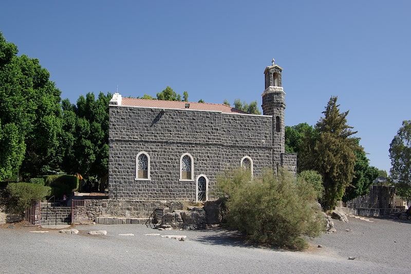 Catholic church in Tabgha, Israel
