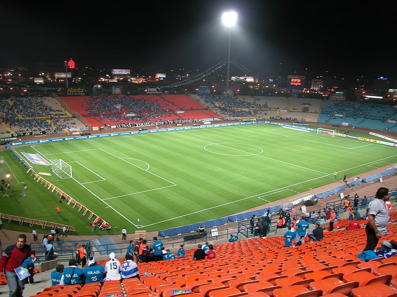 Stadion in Ramat Gan, Israel