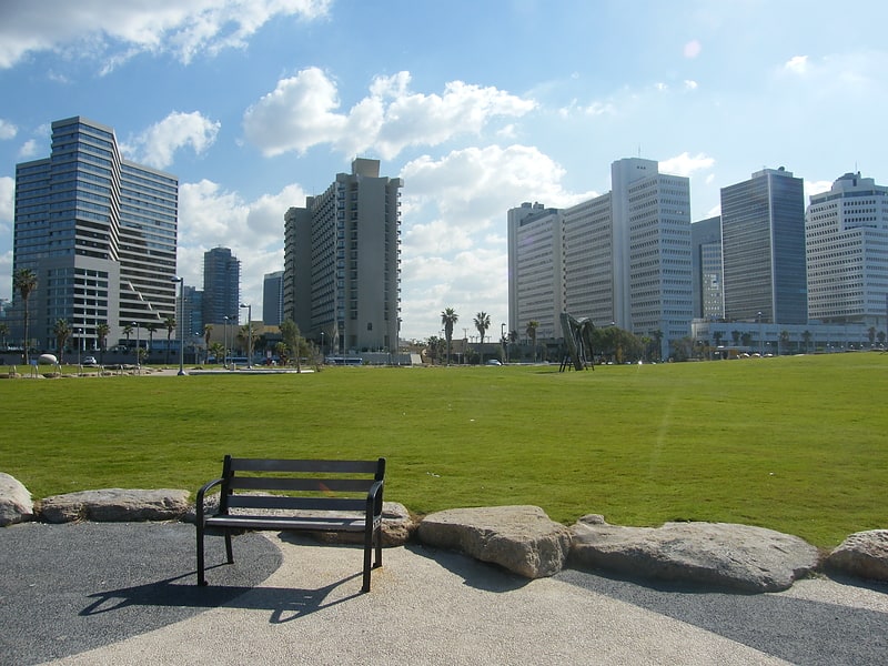 Park in Tel Aviv, Israel