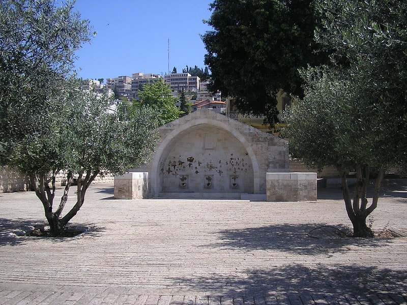 Historical place in Nazareth, Israel