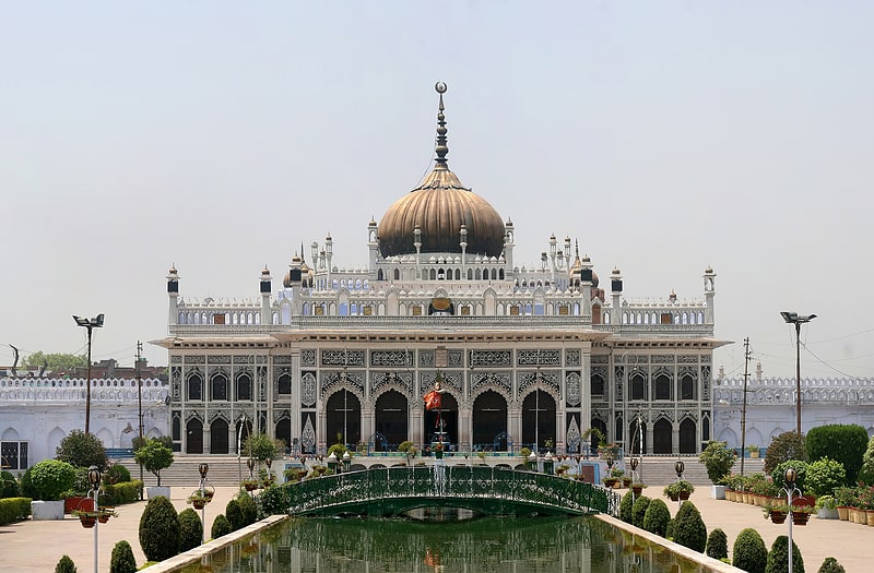 Historical landmark in Lucknow, India
