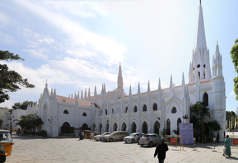 Basilica in Chennai, India