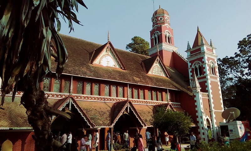 City or town hall in Thiruvananthapuram, India