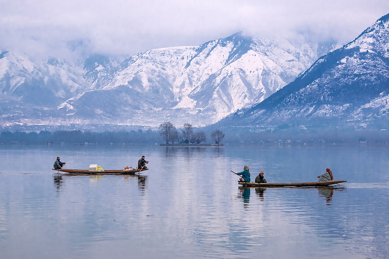 Lake in Asia