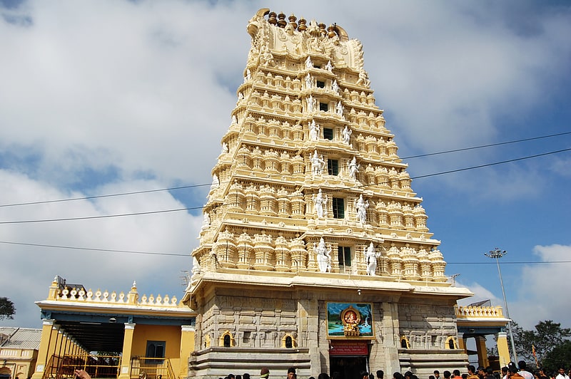 Hindu temple in Mysore, India