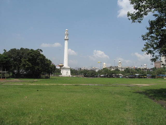 Historical landmark in Kolkata, India