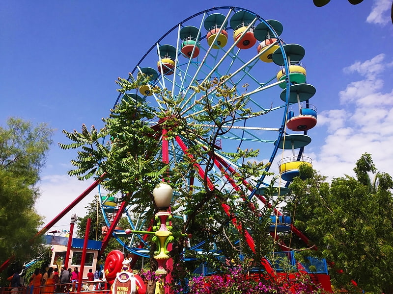 Amusement park in Chennai, India