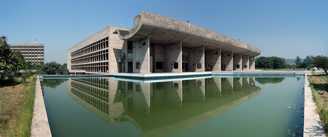 Building in Chandigarh, India