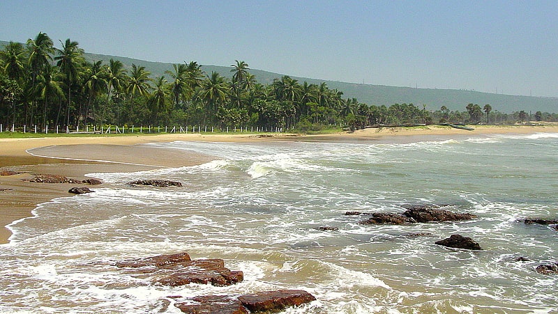 Beach in India
