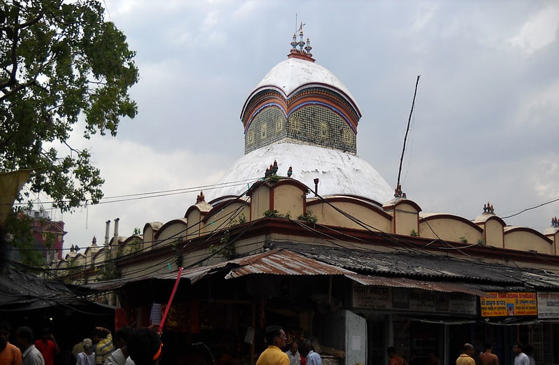 Hindutempel in Kalkutta, Indien