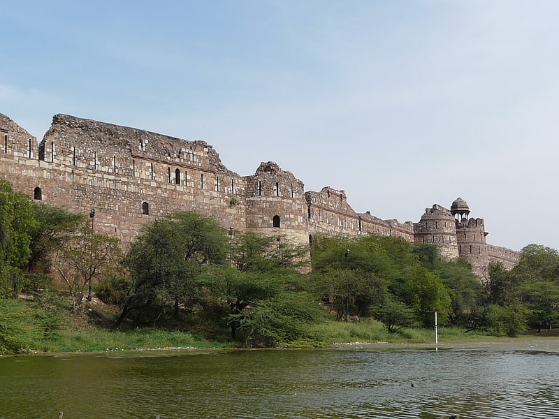 Festung in Neu-Delhi, Indien