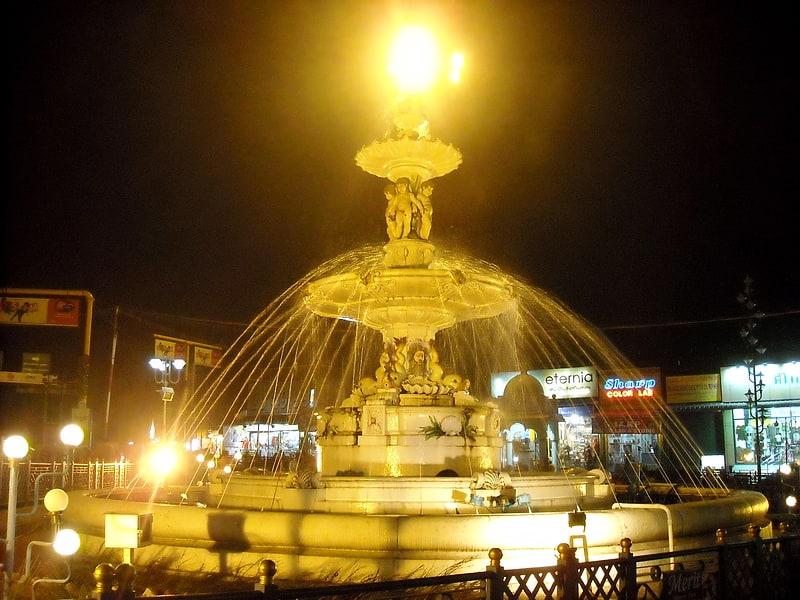 Fountain in Ooty, India