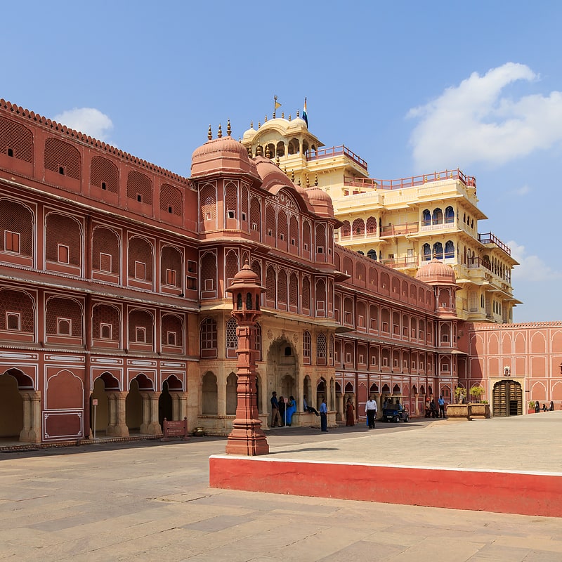 Muzeum, Dźajpur, Indie