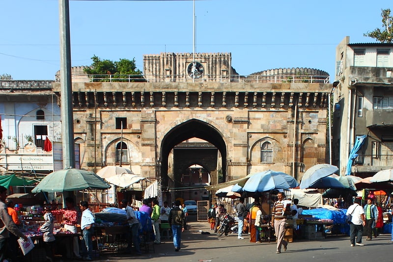 Festung in Ahmedabad, Indien
