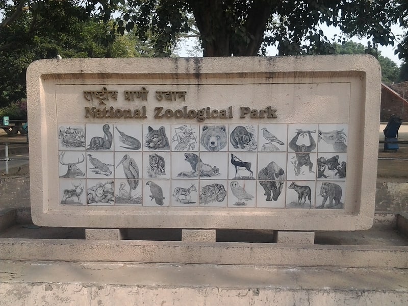 Zoo in New Delhi, India