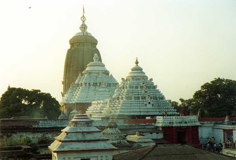 Hindu temple in Puri, India