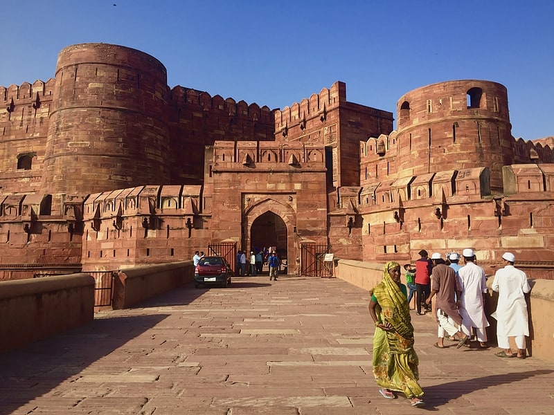 Fort in Agra, India