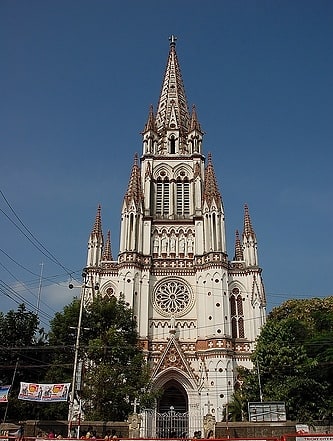 Catholic church in Tiruchirappalli, India