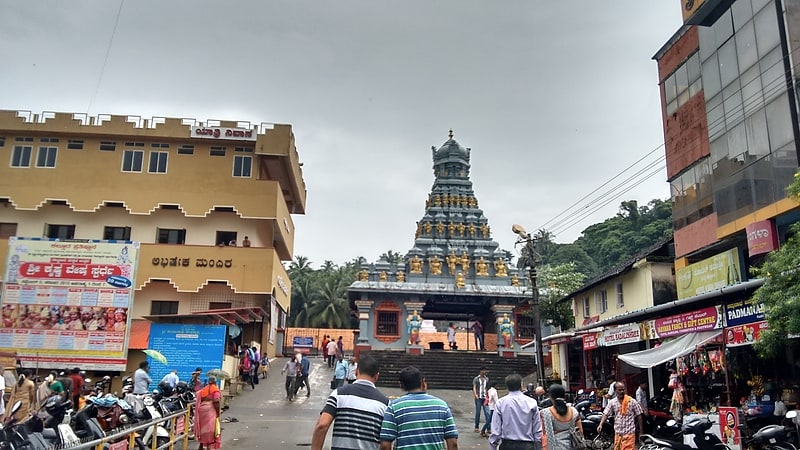 Hindu temple in Mangalore, India