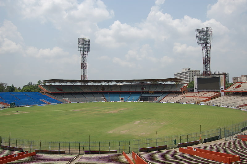 Ground in Kolkata, India