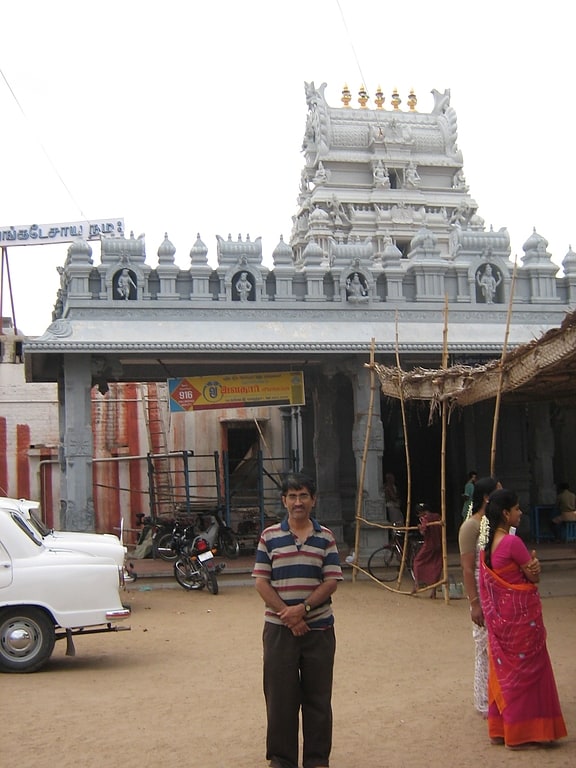 Hindu temple in Gunaseelam, India