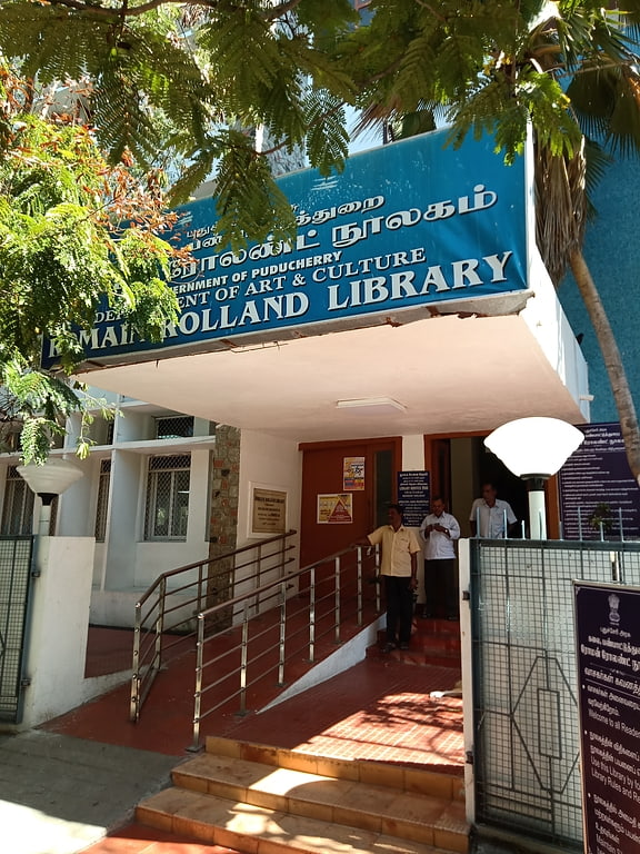 Library in Pondicherry, India