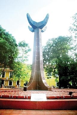Historical landmark in Panaji, India