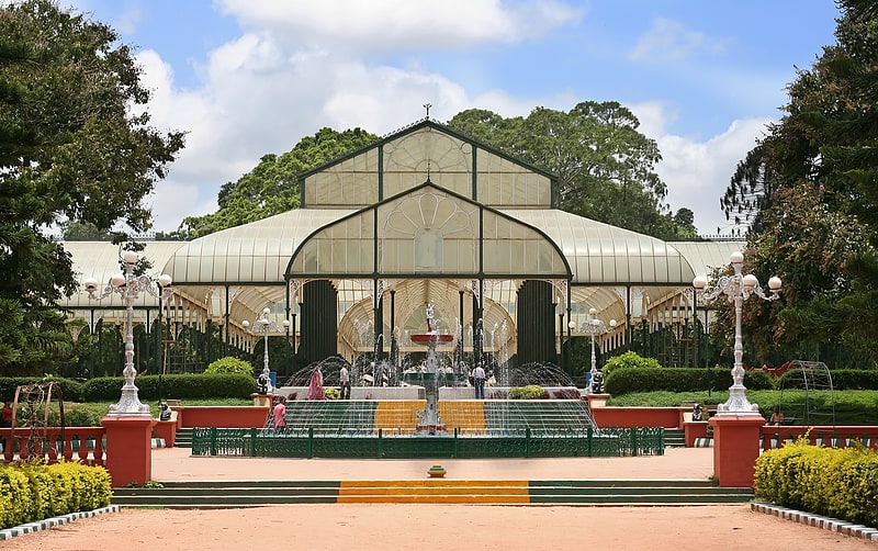 Botanical garden in Bengaluru, India