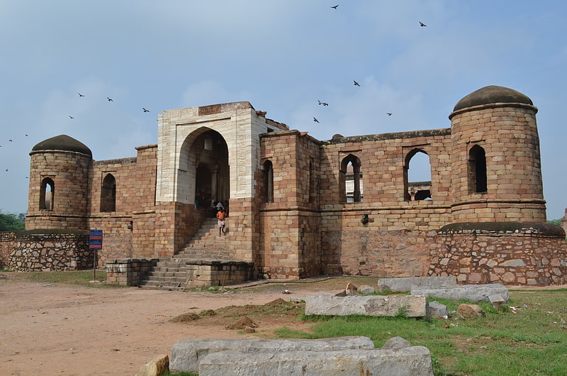 Archaeological site in New Delhi, India
