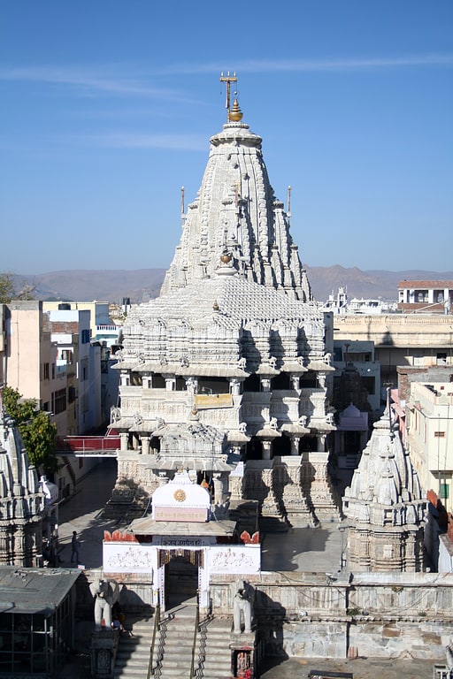 Hindu temple in Udaipur, India