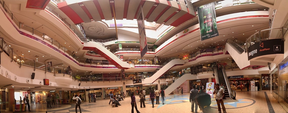 Shopping mall in Chennai, India