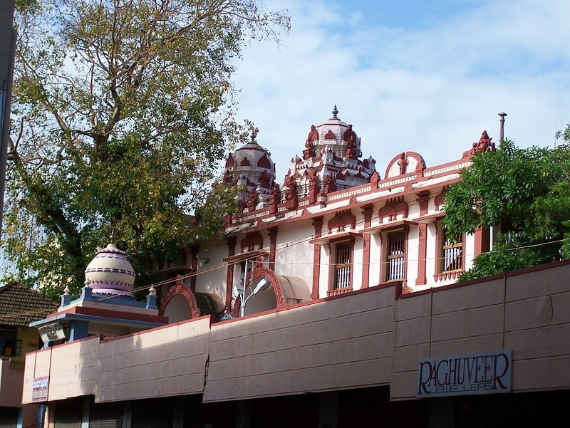 Hindu temple in Mangalore, India