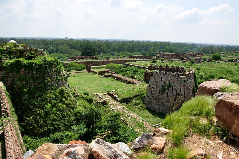 Festung in Neu-Delhi, Indien