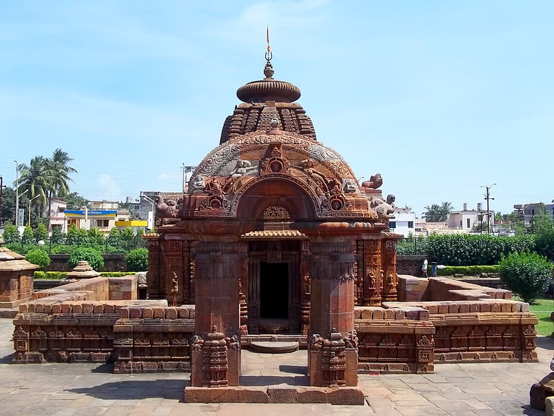 Hindu temple in Bhubaneswar, India