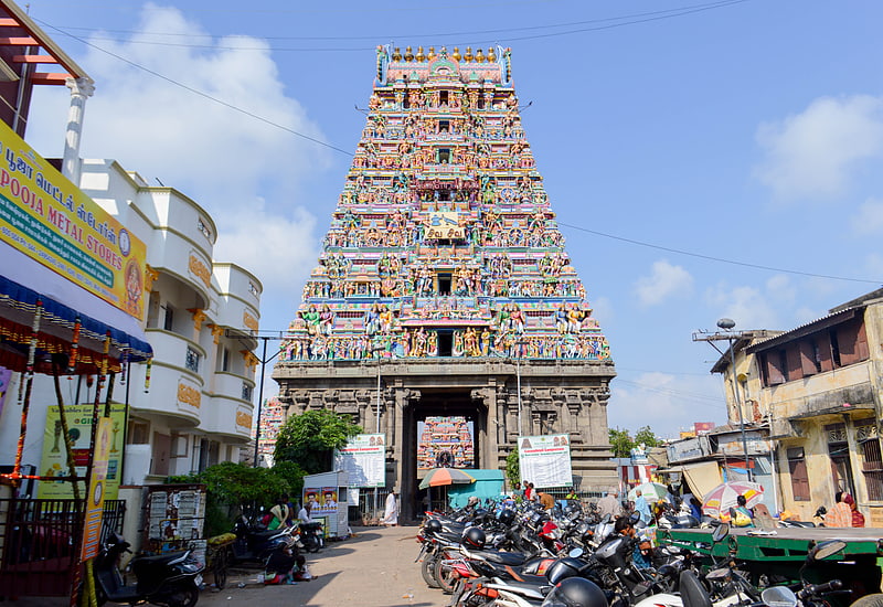 Hindu temple in Chennai, India