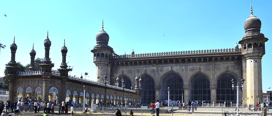 Moschee in Hyderabad, Indien