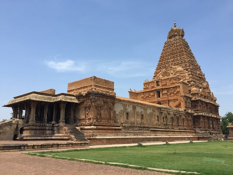 Tempel in Thanjavur, Indien