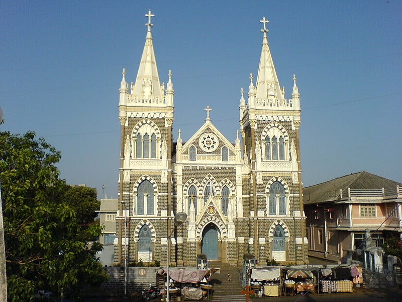 Katholische Kirche in Mumbai, Indien
