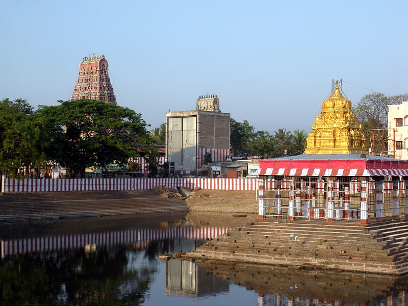Hindu temple in Chennai, India