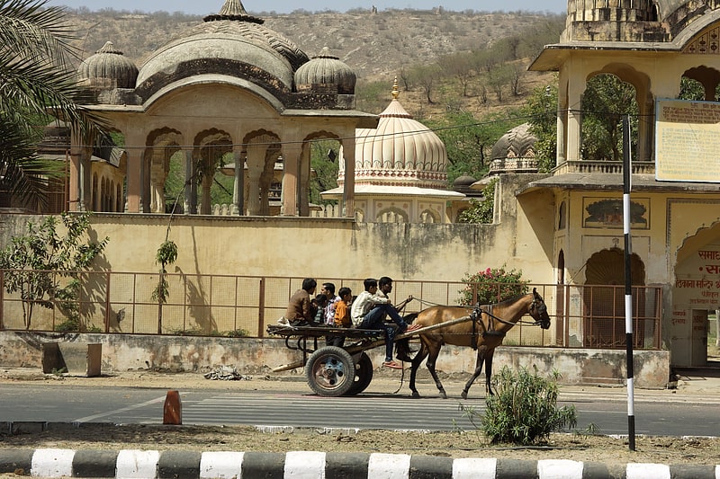 Park in Jaipur, India