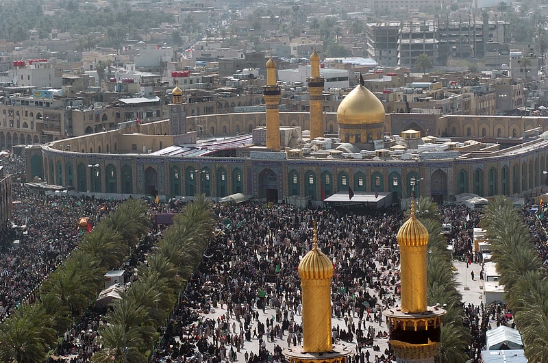 Mosque in Karbala, Iraq
