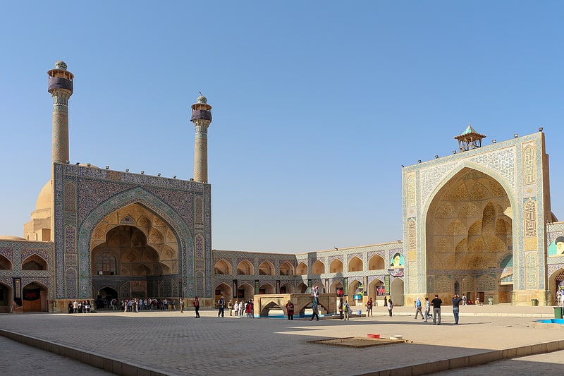 Mezquita en Isfahan, Irán