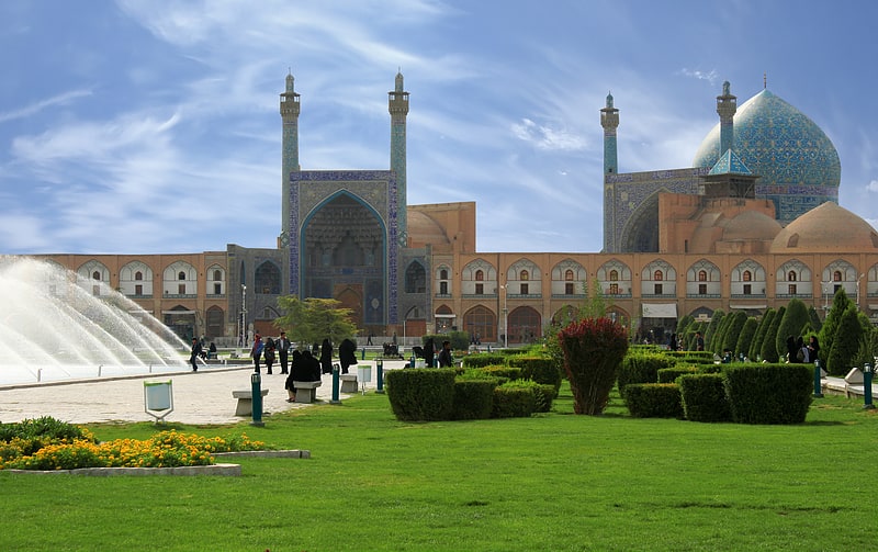 Meczet w Isfahanie, Iran