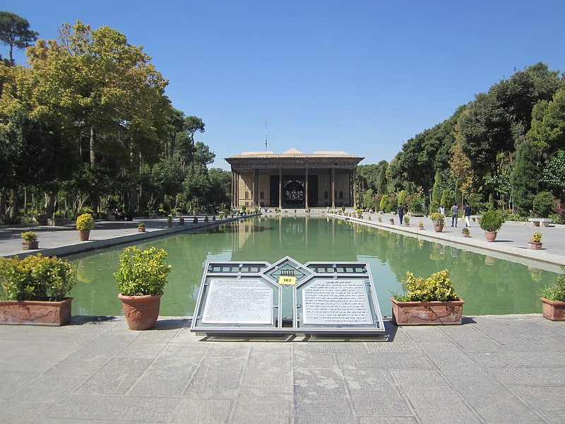 Obiekt historyczny w Isfahanie, Iran