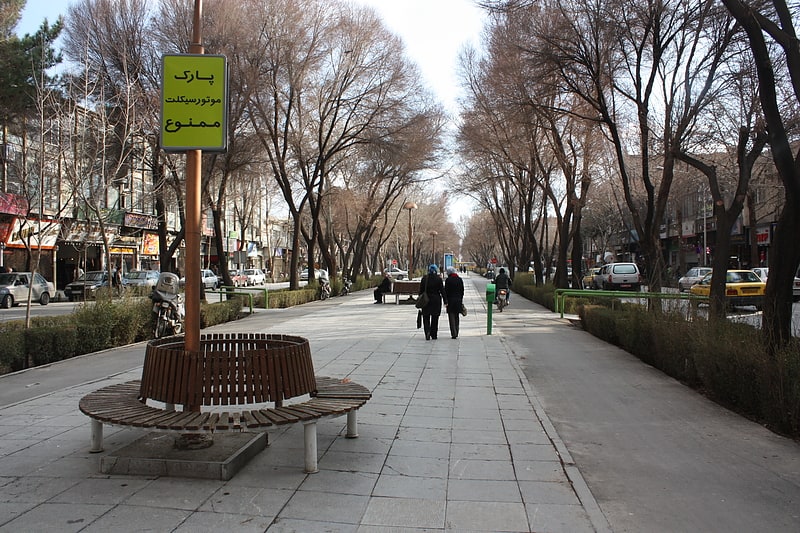 Avenue in Isfahan, Iran
